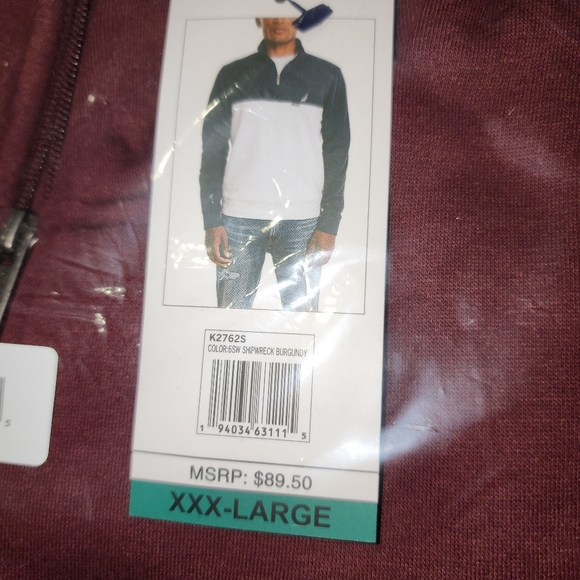 Nautica Men's Knit Active Quarter Zip Sweater - Picture 7 of 8